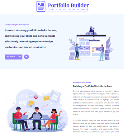 Portfolio Builder